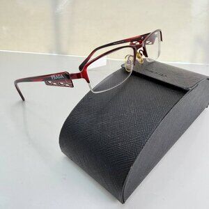 Prada VPR7253 – Rectangular Designer Eyeglasses (Made in Italy)